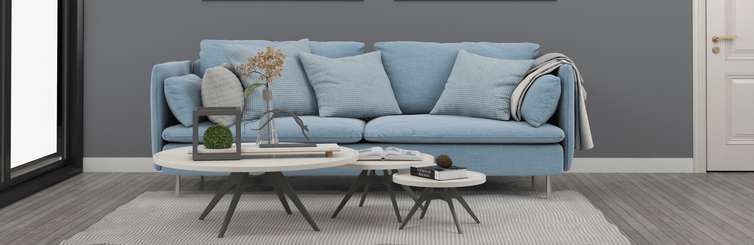 Mavi Koltuk takımı 